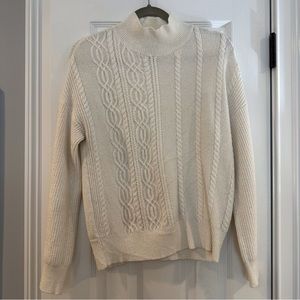 Halogen oversized knit turtleneck